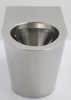 Stainless Steel Toilet Off-Floor Wall Waste