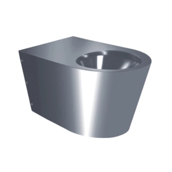 Stainless Steel Toilet Off-Floor Wall Waste